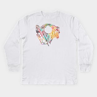 Eye Anatomy Kids Long Sleeve T-Shirt